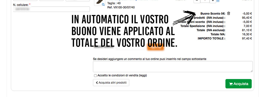 Come usare i propri buoni spesa